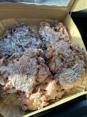Apple fritters  at Heritage Rise Sourdough in Elk Grove