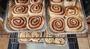Vegan Cinnamon Rolls & Almond Sticky Buns at Heritage Rise Sourdough in Elk Grove