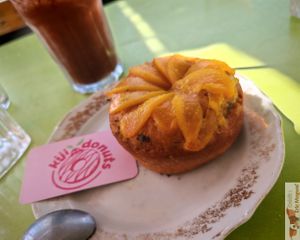 Fruit donuts at Kiji Donuts in Lyon
