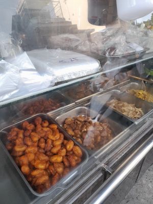 Com chay selection at Hỷ Lạc Quan in Ho Chi Minh City