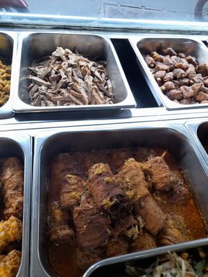 Com chay selection at Hỷ Lạc Quan in Ho Chi Minh City