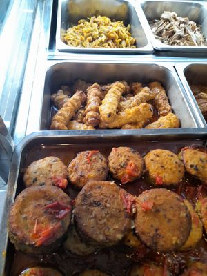 Com chay selection at Hỷ Lạc Quan in Ho Chi Minh City