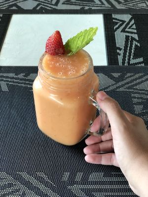 Papaya!  at Como En Mi Casa in Puerto Viejo De Talamanca