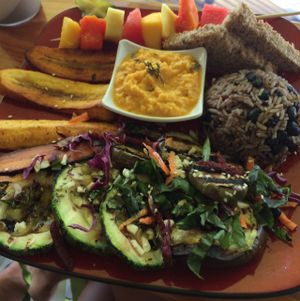 combo vegan breakfast  at Como En Mi Casa in Puerto Viejo De Talamanca