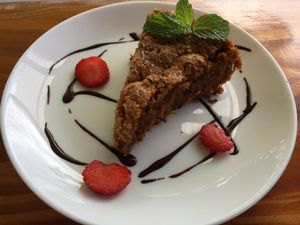 Best carrot cake! at Como En Mi Casa in Puerto Viejo De Talamanca