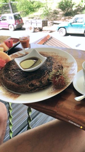 Vegan Gluten Free Pancake at Como En Mi Casa in Puerto Viejo De Talamanca