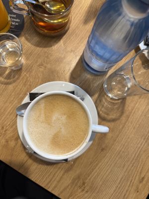  Cappuccino  at Merkwuerdig Little Kitchen & Coffee  in Kaufbeuren