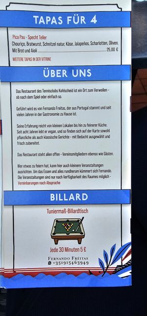  at Tapas Bar Vegan Connection in Herzogenrath