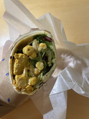Vegan cesar wrap - Haferkater, FRA  at FRA - Haferkater in Frankfurt