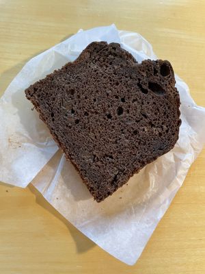 Chocolate banana bread from Haferkater, FRA  at FRA - Haferkater in Frankfurt