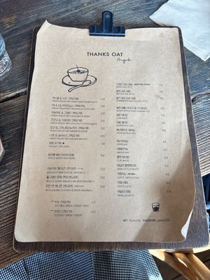 No Vegan Sandwich anymore but Bowls   at Thanks, Oat in Seoul