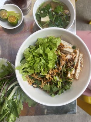 Dry noodles   at Quan Chay in Ho Chi Minh City