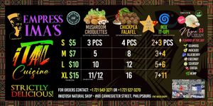 !!!New Address!!! 10 Longwall Road: Alley next Real Auto at Empress Ima's Ital Café & Nyce Creamery in Philipsburg