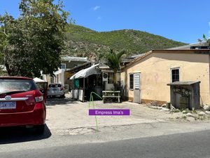 Park here or Across the street and Enter here at Empress Ima's Ital Café & Nyce Creamery in Philipsburg