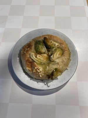 “Parmesan” brioche  at Borage  in Speedway