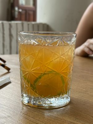 ICED TEA at Cafe Nella Giungla in Hikkaduwa