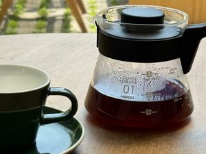 V60 at Cafe Nella Giungla in Hikkaduwa