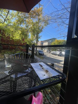 Nice patio   at Umami Ramen & Dumpling Bar in Madison