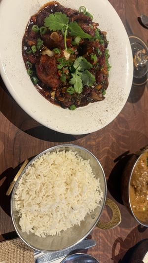 Very good cauliflower dish  at 29 Spices in Amsterdam