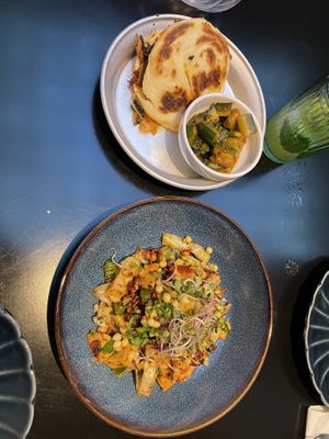 Chickpea tofu & co  at Borderless Kitchen - Pop Up in Zurich