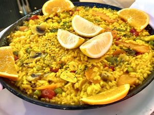 Paella!    at La Gustera in Gran Canaria