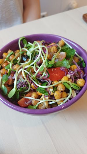 Vietnamese salad at Colibri in Vilnius