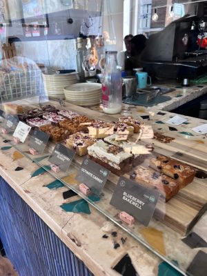 Vegan cake options  at Ginger Monkey Number 31  in Chester