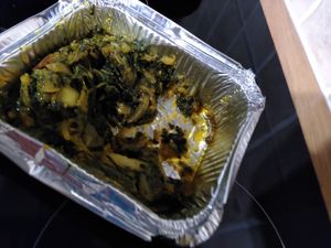 Spinach curry (March 2025) at Mughal Emperor in Cowbridge