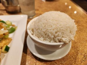 Side of white rice at Chen's Family Dish in Roseburg
