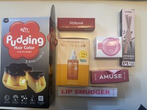 Vegan hair colour, makeup and skin care   at Olive Young in Asan