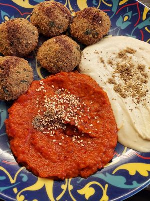 Falafel at Gasthaus zum Hoffragner in Passau