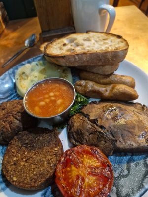 Vegan breakfast at Keoghs Cafe in Dublin