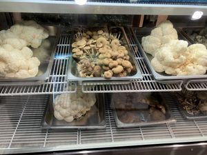 Mushroom case!  at Erbe Farms in St Charles