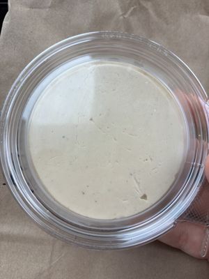 vegan gouda! at Erbe Farms in St Charles