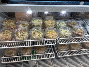 pasta salads! at Erbe Farms in St Charles