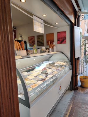 Sorbets at Glacier Terre adélice Annecy in Annecy