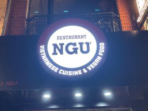 Storefront  at Ngư Restaurant - Vietnamese Cuisine & Vegan Food  in Hanoi