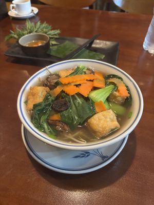 Pho with Tofu  at Ngư Restaurant - Vietnamese Cuisine & Vegan Food  in Hanoi