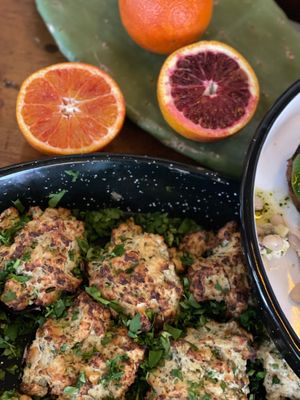 Stuff Portobelo Mushrooms at Mondo Mediterraneo in Amsterdam