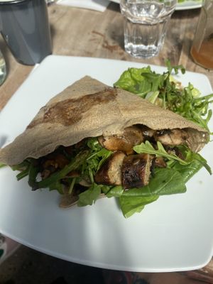   at Sarava Creperie  in South West London