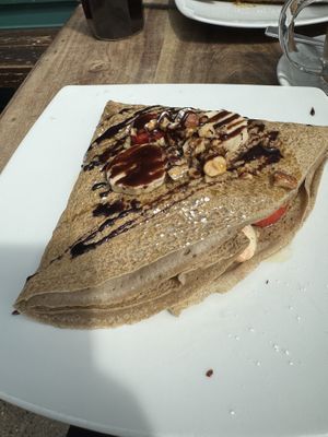   at Sarava Creperie  in South West London