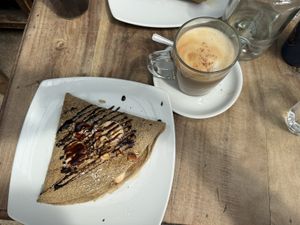   at Sarava Creperie  in South West London