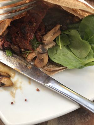 Dujhan at Sarava Creperie  in South West London