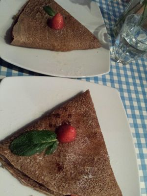 sweet galettes at Sarava Creperie  in South West London