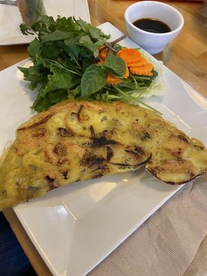 Vegetable pancakes  at Cafe 79 Vietnamese Kitchen in Kirkland