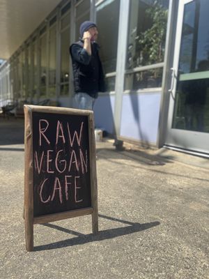 Super cute spot  at Raw Living Kitchen in Waynesville