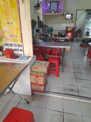 Dining area at Pogoda Tree Vegan Restaurant in Ho Chi Minh City