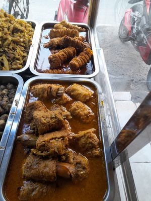 Com chay selection at Pogoda Tree Vegan Restaurant in Ho Chi Minh City