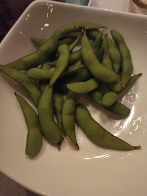 Edamame non salati at Kaori Japanese Restaurant in Varedo