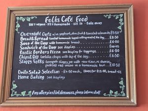  at Folks Cafe in Edinburgh